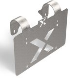 Ex-Guard Brushed Stainless Steel License Plate Bracket