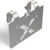  Ex-Guard Brushed Stainless Steel License Plate Bracket 