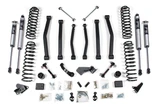 4 Inch Lift Kit | Jeep Wrangler JK (07-11) 2-Door | FOX 2.0 Performance Series / Disconnects