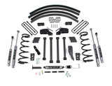 BDS Suspension 5 Inch Lift Kit | Dodge Ram 1500 (94-99) 4WD | Block Kit and Add-A-Leaf / NX2 Nitro Series 