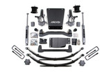 4.5 Inch Lift Kit | Chevy Silverado or GMC Sierra 1500 (07-13) 4WD | Leaf Springs / NX2 Nitro Series