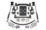 6 Inch Lift Kit | Chevy Silverado or GMC Sierra 1500 (07-13) 2WD | Block Kit and Add-A-Leaf / NX2 Nitro Series