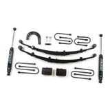 Zone Offroad 4 Inch Leaf Spring Lift Kit 88-91 Chevy 3/4 Ton SUV Fox Shocks Zone Offroad 