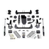 Zone Offroad 14-18 Silverado/Sierra 1500 4WD 6.5 Inch Lift Kit With Replacement Strut Cast Steel Arms With Rear Fox Shocks and Front Nitro Shocks Zone Offroad 
