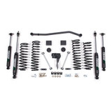Zone Offroad 07-11 Jeep Wrangler JK 2 Door 4 Inch Coil Spring Lift Kit Fox Shocks Zone Offroad 