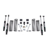 Zone Offroad 12-18 Jeep Wrangler JK 2 Door 3 Inch Coil Spring Lift Kit Fox Shocks Zone Offroad 