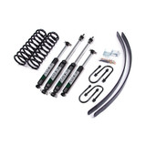 84-01 Jeep Cherokee XJ 3 Inch Coil Spring Lift Kit With Dana 35 Axle Fox Shocks Zone Offroad