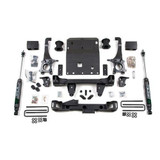 Zone Offroad 05-15 Toyota Tacoma 4 Inch Front 3 Inch Rear Lift Kit Fox Shocks Zone Offroad 