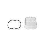 Baja Designs LP4 Light Pod Lens Kit (Driving/Combo; Clear) 