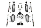 TeraFlex 07-18 Wrangler JK 4 Door 3 Inch Coil Spring Base Lift Kit & 9550 VSS Twin-Tube Shocks TeraFlex 1251200 