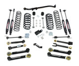 TeraFlex 97-06 Jeep Wrangler TJ 4 Inch Suspension System w/ 8 Short Control Arms & 9550 VSS Twin-Tube Shocks TeraFlex 1456452 