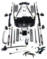 TeraFlex 03-06 Wrangler TJ LWB 5 Inch Pro LCG Long Arm Suspension System & High Steer 9550 VSS Twin-Tube TeraFlex 1249580 
