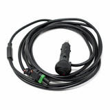 10 ft. Wire Harness w/12v Cigarette Plug-2 light max 85 watts