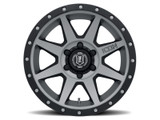 ICON ALLOYS REBOUND TITANIUM - 18 x 9 / 5 x 5" / -12MM / 4.5" BS