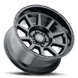 ICON ALLOYS RECOIL GLS BLK - 20 X 10 / 6 X 5.5 / -24 MM / 4.5" BS