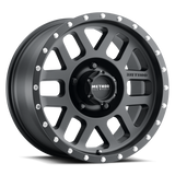 Method MR306 Mesh 17x8.5 0mm Offset 5x4.5 83mm CB Matte Black Wheel