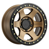 Method MR310 Con6 17x8.5 +35mm Offset 6x5.5 106.25mm CB Method Bronze/Black Street Loc Wheel