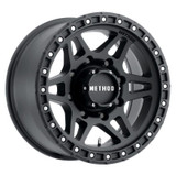 Method Wheels Method MR312 18x9 +18mm Offset 8x6.5 130.81mm CB Matte Black Wheel 