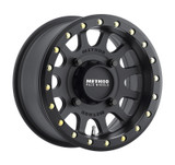 Method MR401 UTV Beadlock 14x7 / 4+3/13mm Offset / 4x136 / 106mm CB Matte Black Wheel