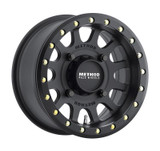 Method Wheels Method MR401 UTV Beadlock 15x7 / 4+3/13mm Offset / 4x136 / 106mm CB Matte Black Wheel 