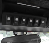 BantamX w/ Red LED Switch panel for JK 2009-2018