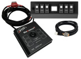 sPod sPOD 07-08 Jeep Wrangler JK SourceLT w/Genesis Adapter and Red LED Switch Panel 