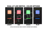 sPod BantamX Modular w/ Red LED with 36 Inch battery cables 