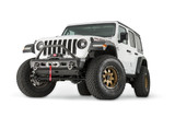  WARN Elite Front Bumper for JL and JT Stubby with welded grille guard tube 