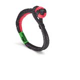 Bubba Rope 3/8"  NEXGEN GATOR-JAW SYN SHACKLE RED/BLACK 