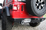  Rock Hard 4x4 Winch Mounting Plate for Factory Steel Front Bumper for Jeep Wrangler JL 2018 - Current [RH-90206] 