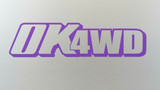 OK4WD Purple Vinyl Decal