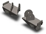 Clayton Off Road Jeep Wrangler Rear Frame Brackets 1997-2006 TJ Clayton Off Road 