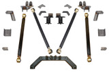 Jeep Wrangler Pro Series Rear Long Arm Upgrade Kit W/5 Inch Stretch 1997-2006 TJ Clayton Off Road