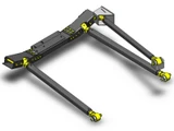 Clayton Off Road Jeep Wrangler Pro Series 3 Link Front Long Arm Upgrade Kit 2007-2018 JK Clayton Off Road 