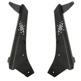 Rock Slide Engineering Wrangler/Gladiator Lower Cowl LED Light Pod Brackets and Upper Bar Brackets  