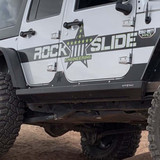 Rock Slide Engineering JK 4 Door Step Slider Rocker Guards  