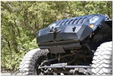 Rock Slide Engineering Jeep JK Front Bumper Skid Plate For 07-18 Wranger JK Rigid Series Steel Powdercoat Black  