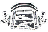 BDS Suspension 17-19 Ford F250/F350 4" Radius Arm Suspension System Coilover DSC Kit w/Replacement Rear Leaf Springs - DSL 