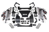 BDS Suspension 4 Inch Lift Kit | FOX Coil-Over | Chevy Silverado or GMC Sierra 1500 (19-24) 4WD | Gas | FOX 2.5 Performance Elite Coil-Over / FOX 2.5 Performance Elite Series Shock 