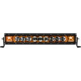 Radiance Plus LED Light Bar, Broad-Spot Optic, 20Inch With Amber Backlight