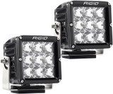 D-XL PRO LED Light, Flood Optic, Surface Mount, Black Housing, Pair