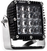 RIGID Q-Series PRO LED Light, Hyperspot Optic, Black Housing, Single