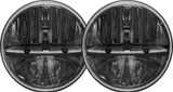 7 Inch Round Headlight Kit with H13 To H4 Adaptor, Pair