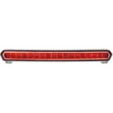 SR-L Series 20 Inch Off-Road LED Light Bar, Red Halo, Black Housing