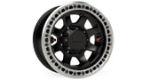 Olympus Beadlock Off-Road Wheel 8x6.5 Inch -25mm - Metallic Black TeraFlex