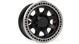 Olympus Beadlock Off-Road Wheel 8x6.5 Inch -12mm - Metallic Black TeraFlex