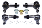 TeraFlex 97-06 Jeep Wrangler TJ High Steer Drag Link & Tie Rod End Replacement Kit w/ Insert Sleeves TeraFlex 4923300 