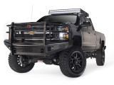 Fab Fours Black Steel Front Ranch Bumper CH11-S2760-1 