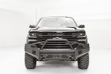 Fab Fours Elite Front Bumper 2 Stage Black Powder Coated w/Pre-Runner Guard CS16-R3862-1 