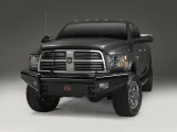 Fab Fours Black Steel Front Ranch Bumper DR06-S1161-1 